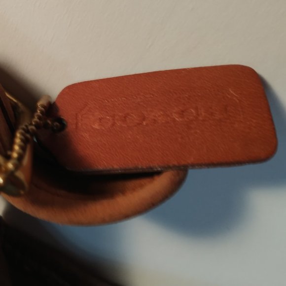 Vintage Coach Leather Flap Crossbody Bag 1999 - Picture 6 of 7